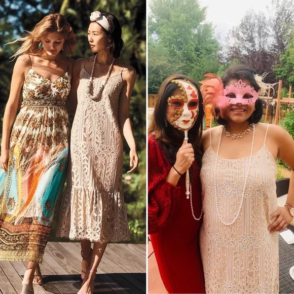 Anthropologie Eri + Ali Twilight Lace Dress Anthropologie Eri + Ali Twilight Lace Dress